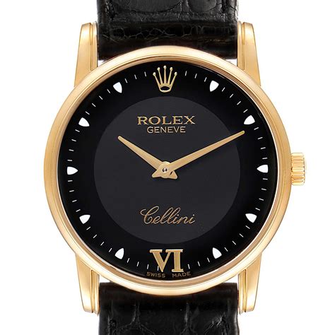 cellini rolex gold watch